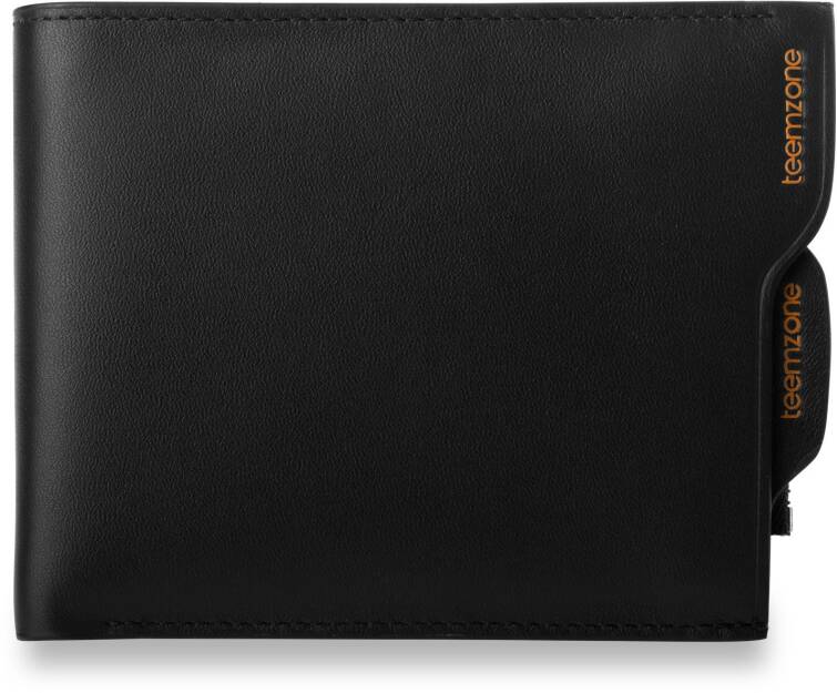Horizontální pánská funkční peněženka, módní design černá