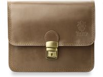 Dámská italská kabelka listonoška z přírodní kůže - 5