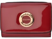 Monnari malá dámská peněženka lakovaná pěkná peněženka - červená - 4