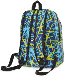 Studentský školní set batoh + shopper taška + penál - tmavě modrý - 5