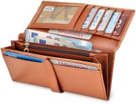 Elegantní dámská horizontální lakovaná peněženka - 3