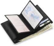 Bag Street pánská vertikální peněženka z měkké přírodní kůže - 5