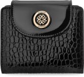 Monnari malá peněženka dámská lakovaná elegantní peněženka peněženka - černá - 2