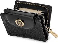 Monnari malá peněženka dámská lakovaná elegantní peněženka peněženka - černá - 4
