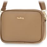 NuuBag Nadčasová kvalitní klasická kabelka polské výroby - béžová - 9