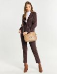 Monnari voděodolná dámská kabelka postbag crossbody - béžová - 6
