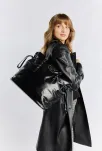 Monnari velká dámská kabelka shopper měkká na rameno - černá - 5