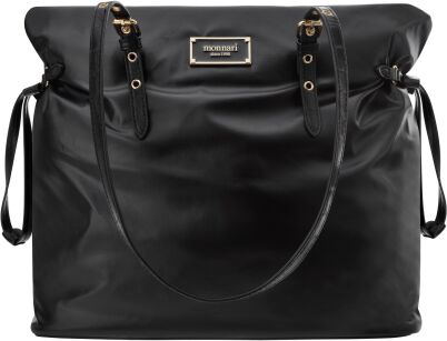 Monnari velká dámská kabelka shopper měkká na rameno - černá