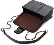 Retro listonoška na řetízku kabelka dámská s ozdobnou sponou - 11