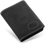 Pánská kožená peněženka wild only malá šikovná peněženka - grafitová - 2