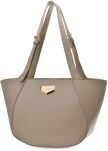 Monnari dámská taška na rukojetích shopper lodička klasická kabelka aktovka - taupe - 2