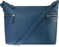 Dámská kabelka listonoška městská taška přes rameno a5 s dlouhým popruhem a kapsičkami - 5