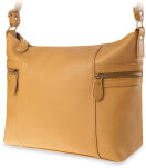 Dámská kabelka listonoška městská taška přes rameno a5 s dlouhým popruhem a kapsičkami - 6