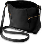 Dámská kabelka listonoška městská taška přes rameno a5 s dlouhým popruhem a kapsičkami - 10