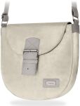 Praktická dámská crossbody kabelka přes rameno – zlatá - 4