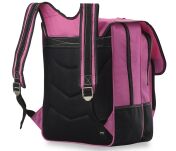 Velmi objemný dívčí batoh pro teenagery do školy bag street růžová - 3