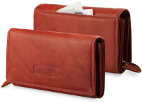 Praktická dámská peněženka přírodní kůže - 5