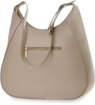 Monnari velká klasická hladká kabelka přes rameno elegantní shopper taška - béžová - 3