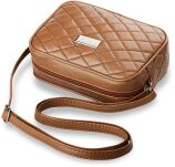 Prošívaná malá dámská kabelka růžová - 5