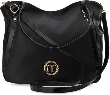 Monnari velká dámská taška prostorná taška přes rameno - černá