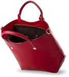 Velká kabelka shopper s cvočky – béžová - 3