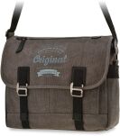 Prostorná pánská sportovní taška na notebook velká taška přes rameno aktovka školní aktovka a4 - grafitová - 2