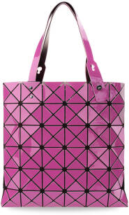Dámská kabelka shopper geometrické vzory 3d must have tmavě růžová