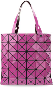 Dámská kabelka shopper geometrické vzory 3d must have tmavě růžová