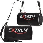 Bag street extreme sportovní malá pánská taška přes rameno a kabelka prostorná pevná s popruhem - černá - 5