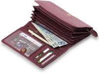 Praktická dámská peněženka přírodní kůže - 2