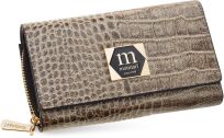 Monnari lesklá dámská kožená luxusní lakovaná peněženka - zlatá - 2