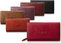 Praktická dámská peněženka přírodní kůže - 6