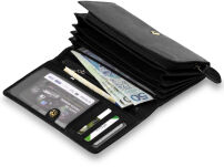 Praktická dámská peněženka přírodní kůže - 2