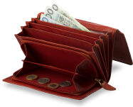 Praktická dámská peněženka přírodní kůže - 4