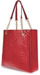 Prošívaná dámská kabelka velká taška shopper bag a4 třásně - 19