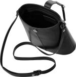Dámská kožená crossbody kabelka z přírodní kůže VERA PELLE – černá - 4