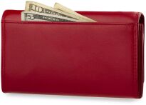 Klasická dámská peněženka a-art přírodní kůže hnědá - 3