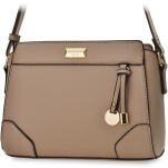 Monnari dámská taška zavěšená na pásku kabelka listonoška klasická kufrík - béžová - 2