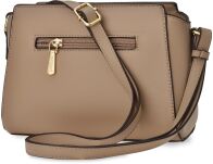 Monnari dámská taška zavěšená na pásku kabelka listonoška klasická kufrík - béžová - 4