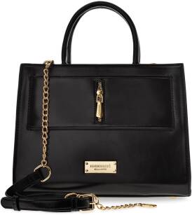 Monnari premium collection bag elegantní dámská velká kabelka klasická aktovka - černá