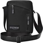 Pánská sportovní crossbody taška přes rameno - černá - 4