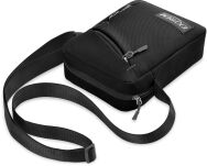 Vysoce kvalitní taštička sportovní malá taška listonoška přes rameno - černá - 3