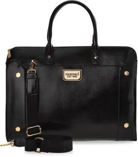 Monnari dámská taška na notebook se vzorem aktovka kufřík elegantní business taška - černá