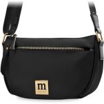 Monnari taška crossbody sportovní kabelka listonoška ledvinka na každý den - černá - 2