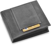 Prostorná kožená pánská peněženka always wild proti krádeži rfid secure - hnědá - 7