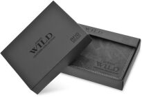 Prostorná kožená pánská peněženka always wild proti krádeži rfid secure - hnědá - 3