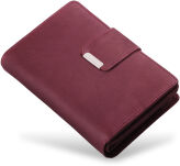 Příruční dámská peněženka s přihrádkami fialová - 2