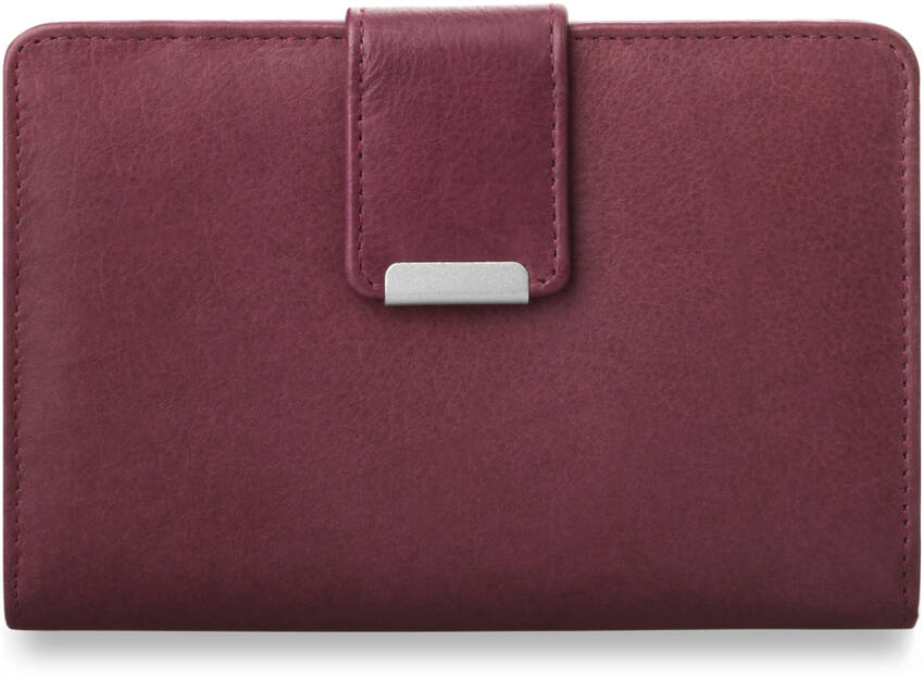 Příruční dámská peněženka s přihrádkami fialová