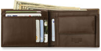 Pánská kožená peněženka pierre cardin v krabičce hnědá - 3