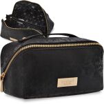 Elegantní dámský dvoukomorový organizér na kosmetiku Monnari - černý - 4